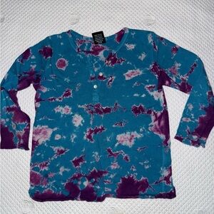 Kids Tie-Dye Long Sleeve Shirt